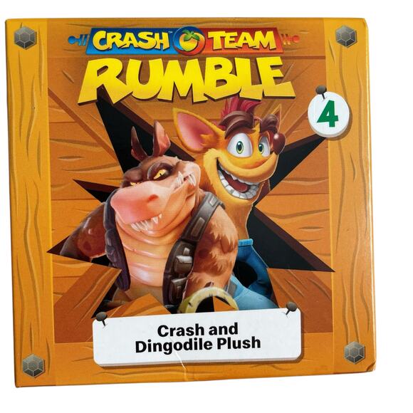 Bandicoot Crash Team Rumble McDonalds Happy Meal Toy Lot of 3 Unused Original - Picture 4 of 9